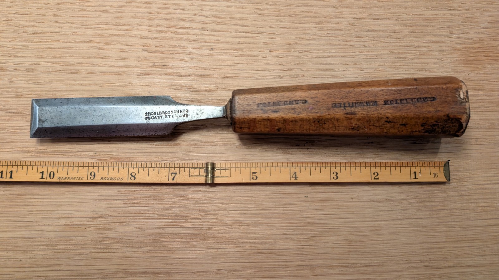 1" Thomas Ibbotson Bevel Edge Paring Chisel