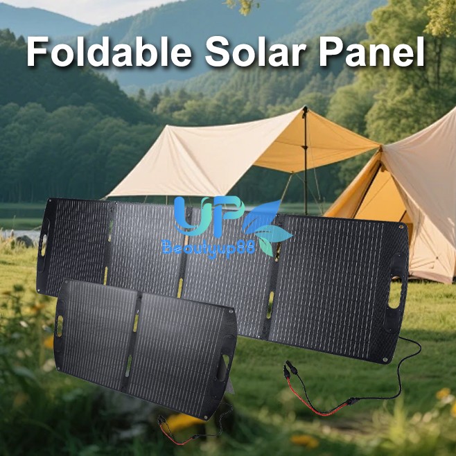 100W 200W ETFE Solar Panel Self-supporting Waterproof Portable Solar Suitcase