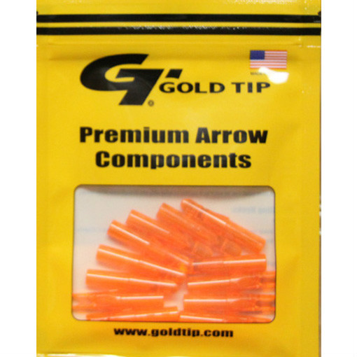Gold Tip 12pk .246 GT Series Nock Flo Orange Archery Arrow #23451 Replacements