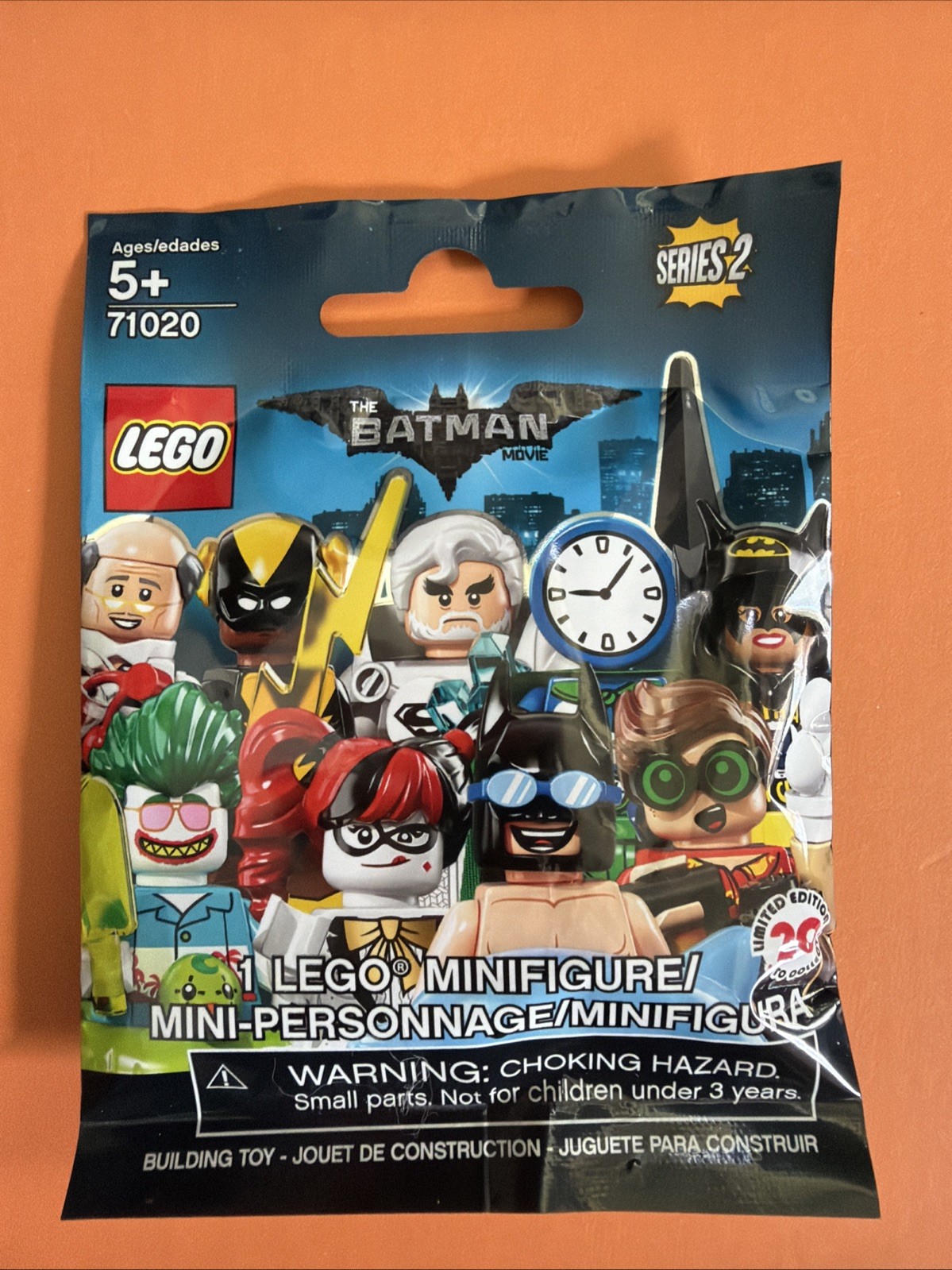 Lego 71020 The Batman Movie Minifigure Blind Bag Character Series 2 New Sealed