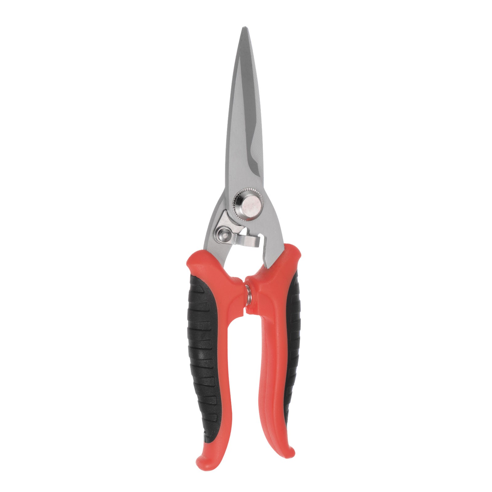 8 Inch Industrial Scissors Shears with Black Red Handle