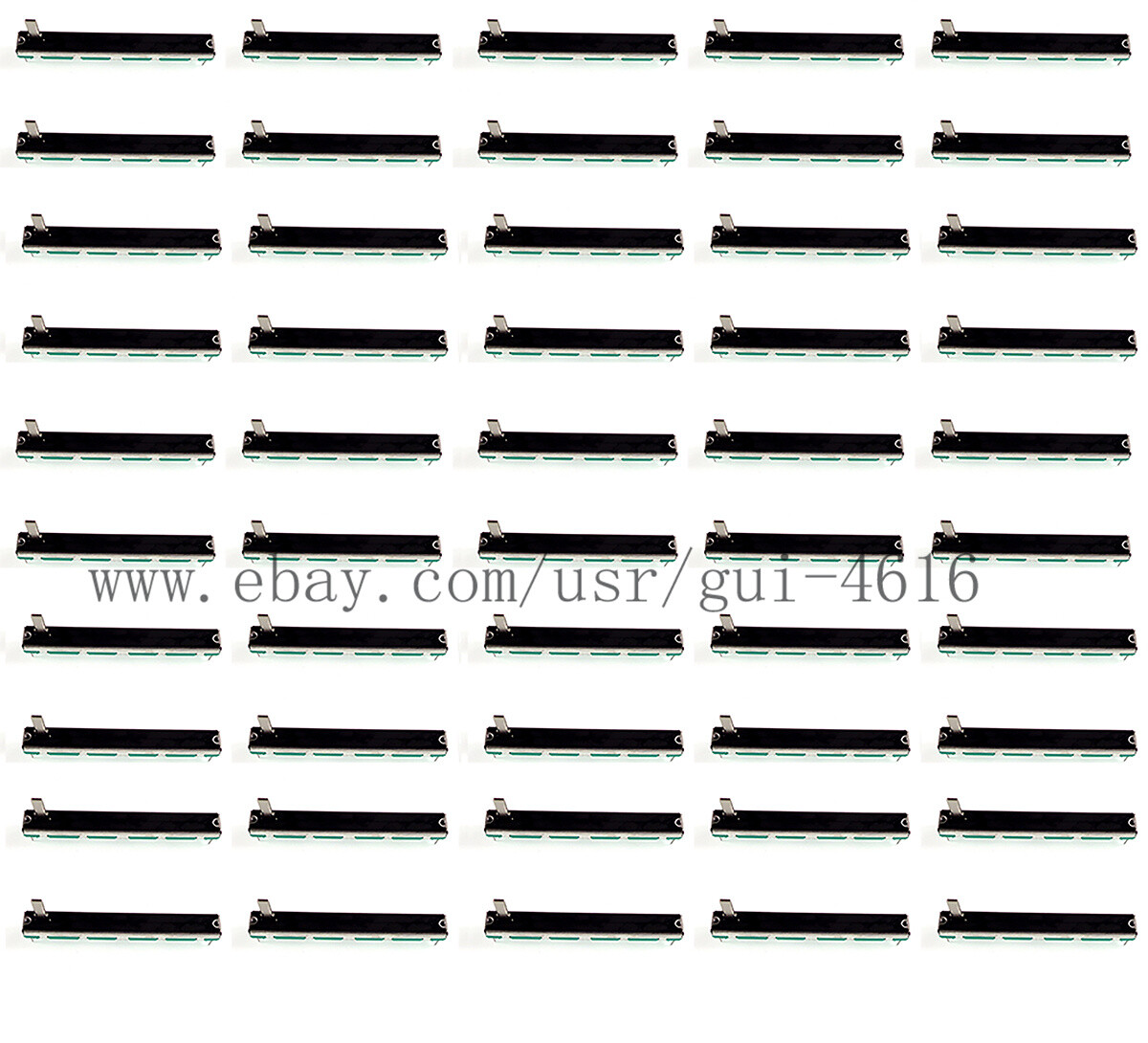 50pcs 7.5CM 75MM treasure bag mixer Soundcraft FOLIO-4 b50kX2 b503 Fader b50kX