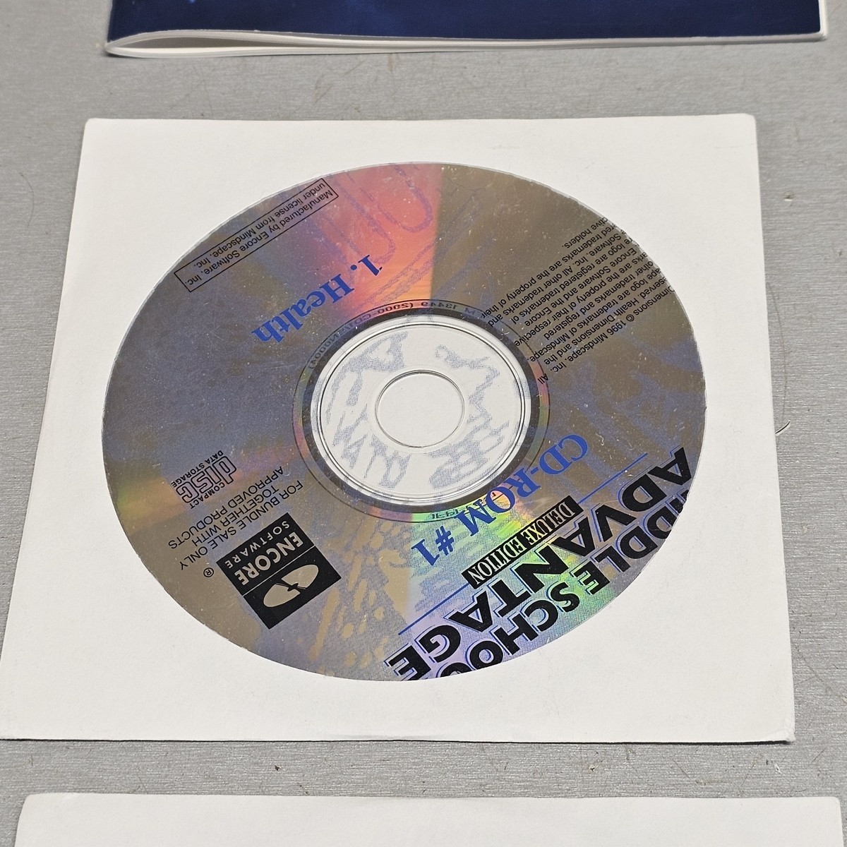 Middle School Advantage Deluxe Edition Educational CD-ROM Lot Complete