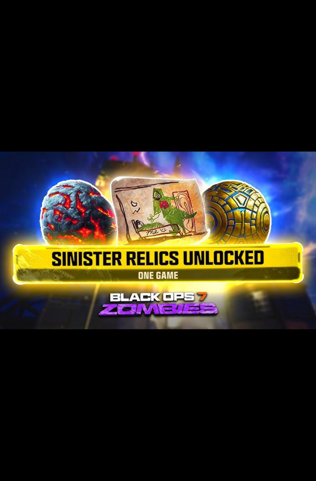 Ashes ALL T2 Cursed Sinister Relics CARRY SERVICE Black Ops 7 Zombies