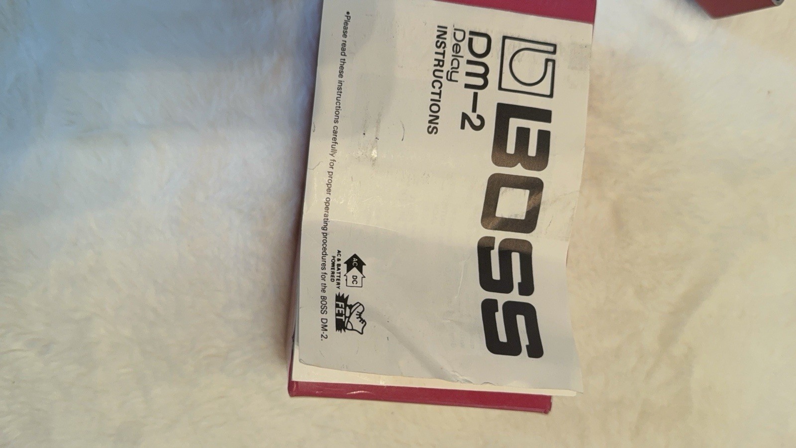 boss dm-2 delay