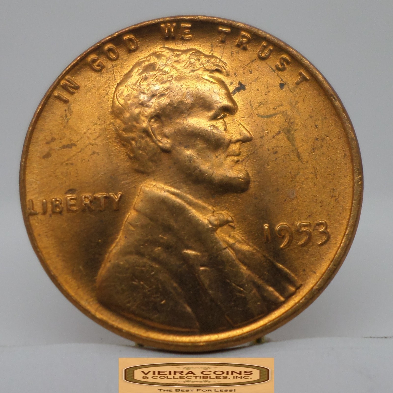 1953 Lincoln Wheat Cent, High Grade - #C50745NQ