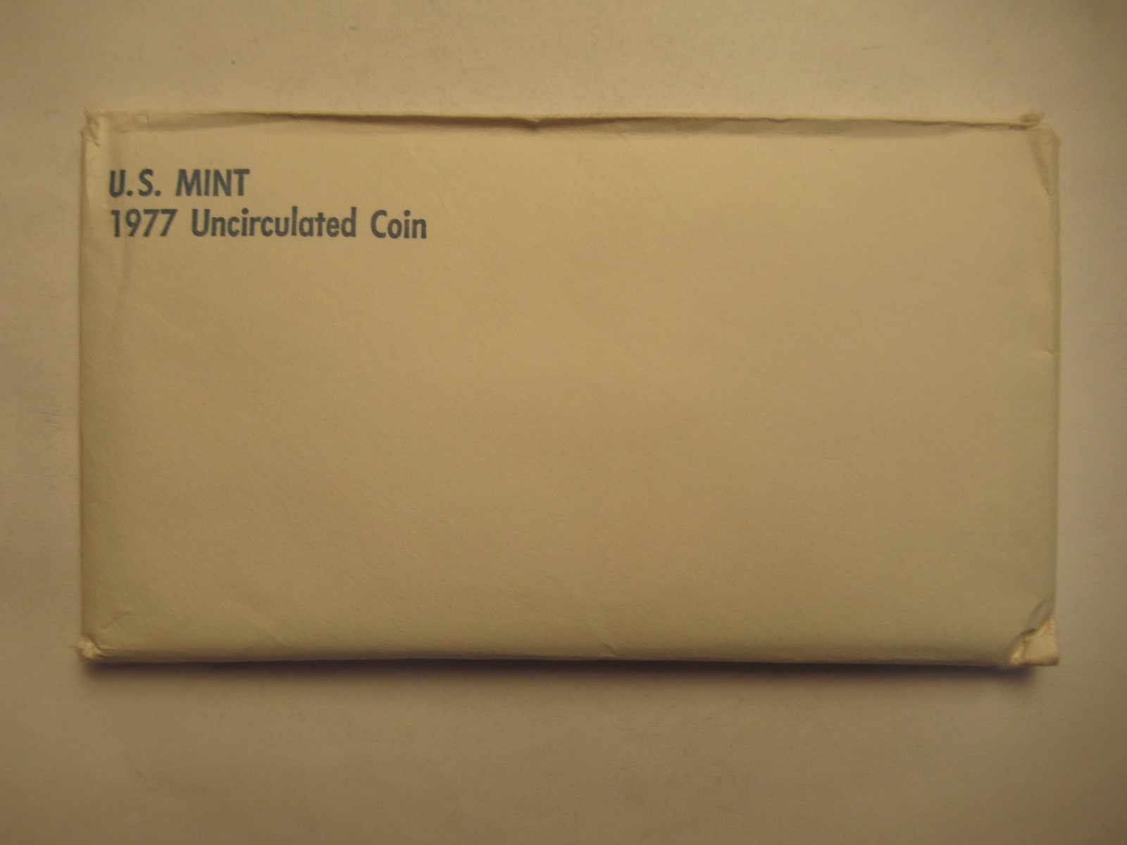 1977 US Mint Uncirculated Set, US Mint Packaging