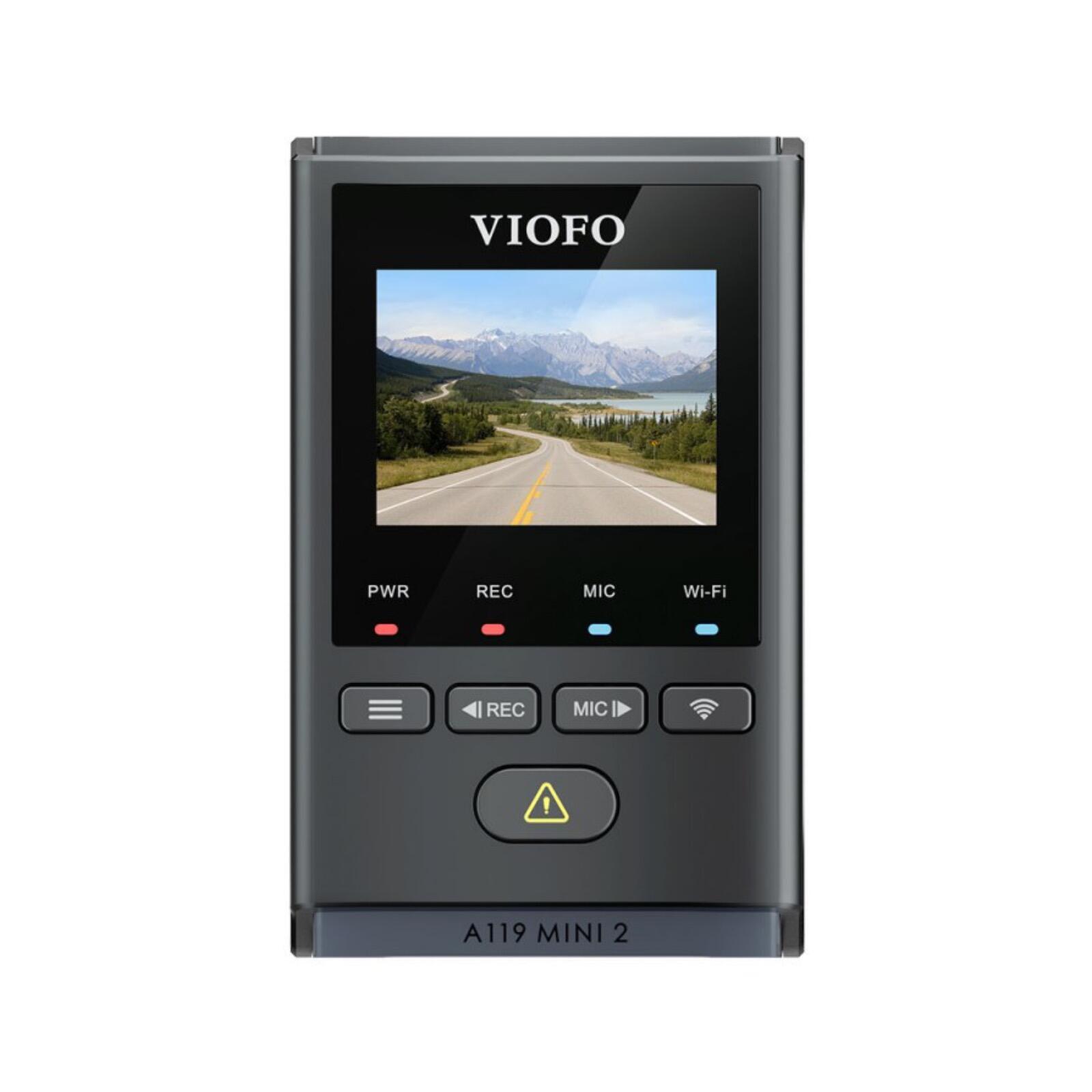 Viofo A119 Mini 2 Dash Cam Front 1 Channel 2K Quad HD 5MP Starvis 2 GPS Camera