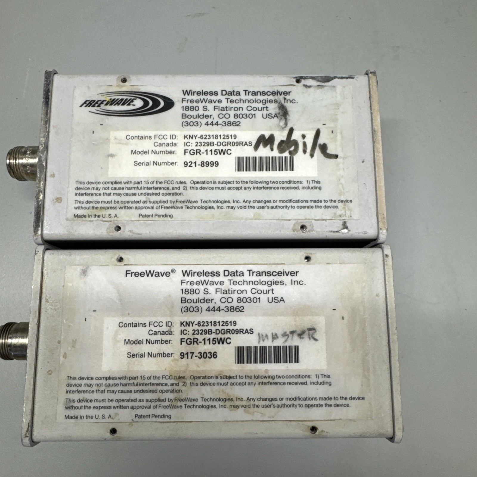Trimble Freewave 0366-2400