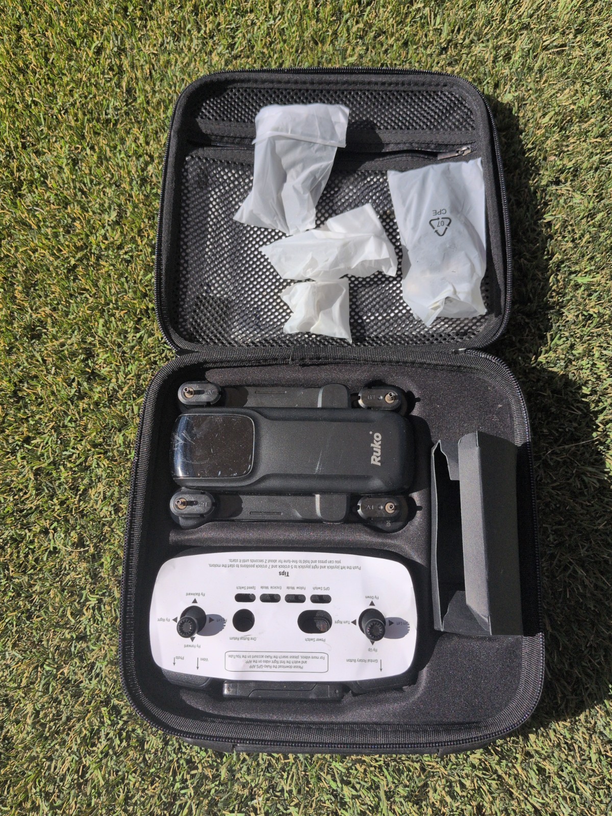 [for parts]Ruko U11 GPS Drone with 4K Camera without Blades and Batteries RU89
