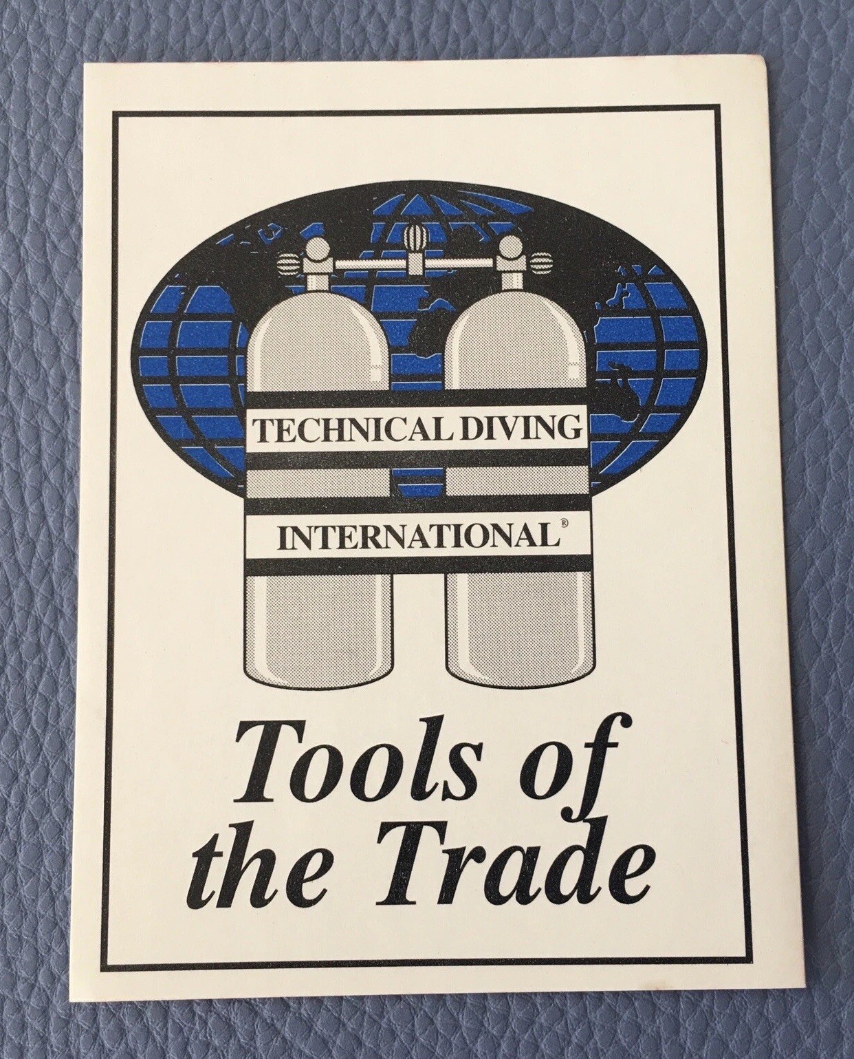 Technical Diving International Rare Glossy Sticker Scuba TDI SDI Free diving