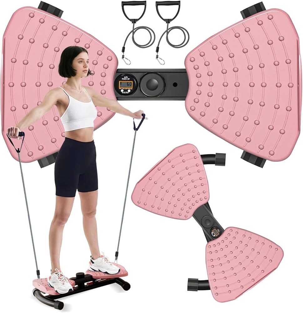 (440 lbs Weight Capacity) Waist Twister, Waist Twister Machine Exercise Fitne...
