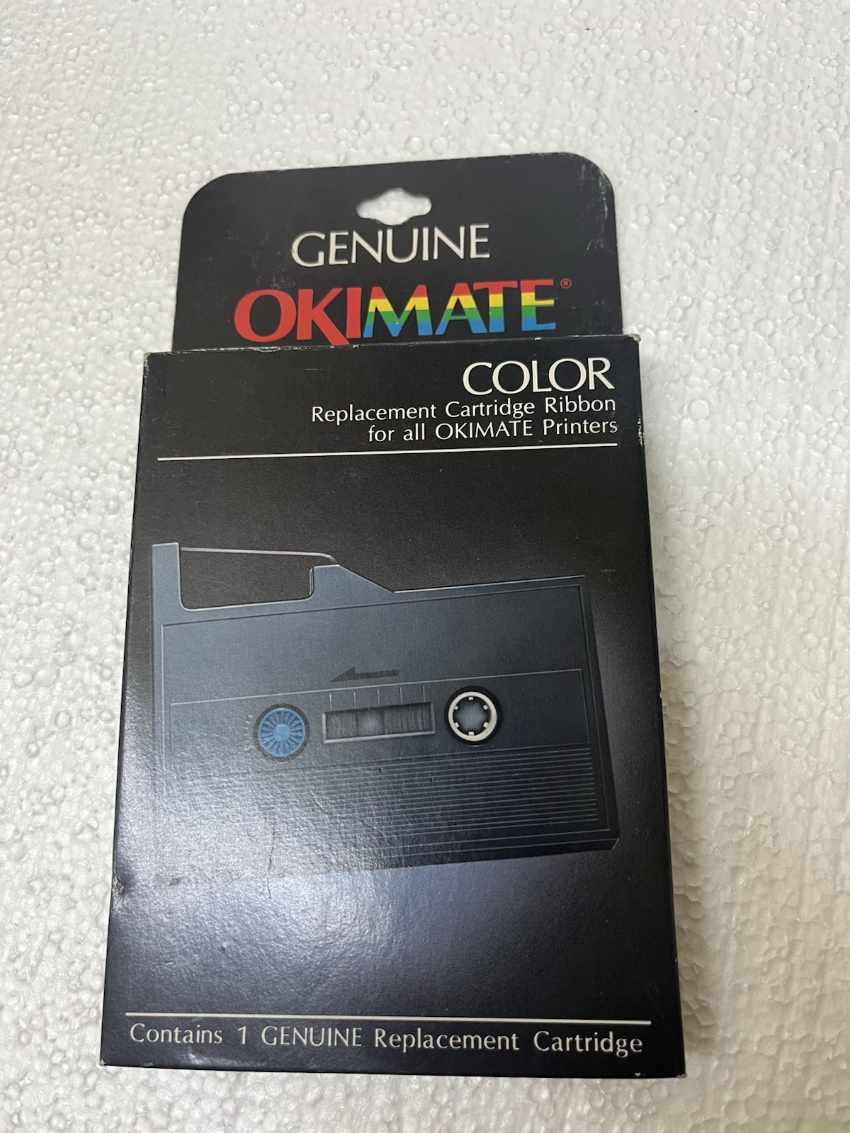 New Genuine Okimate Color Replacement Cartridge Ribbon Stock # 52101602 OEM