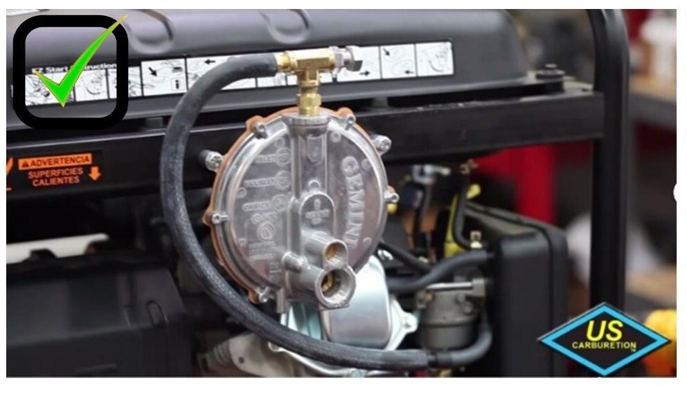 Honda EU3000 Propane Natural Gas Tri-Fuel EU3 Generator Snorkel Conversion Kit