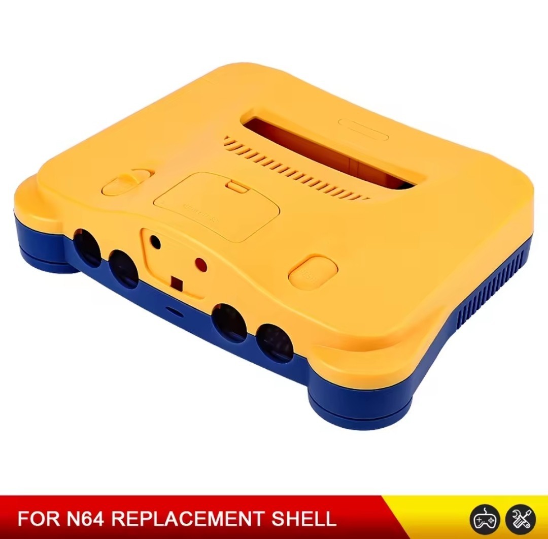 New Limited Edition Ice Blue Replacement Shell for Nintendo 64 (N64)