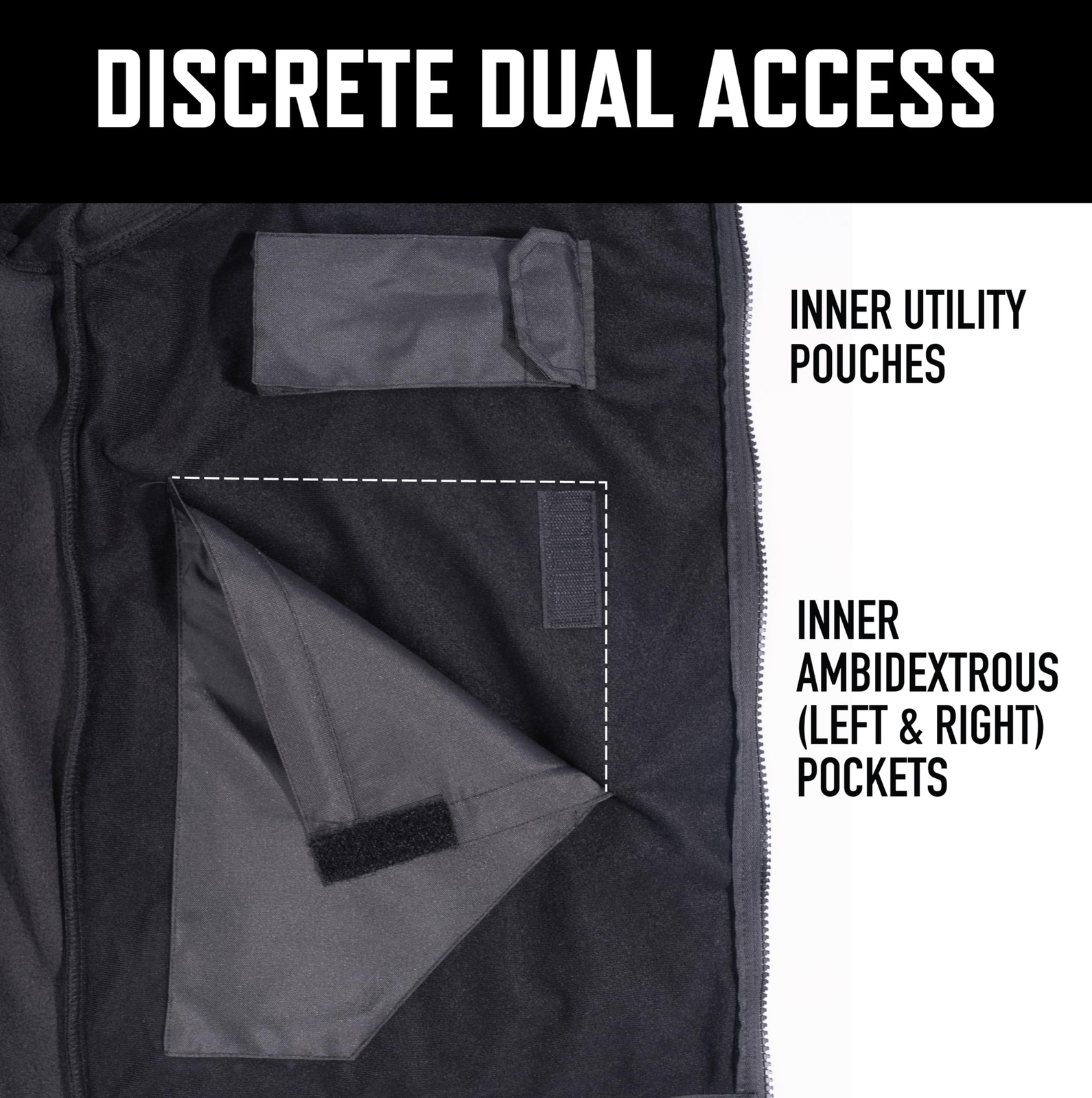 Rothco Concealed Carry Spec Ops Fleece Jacket 86670 - 2XL