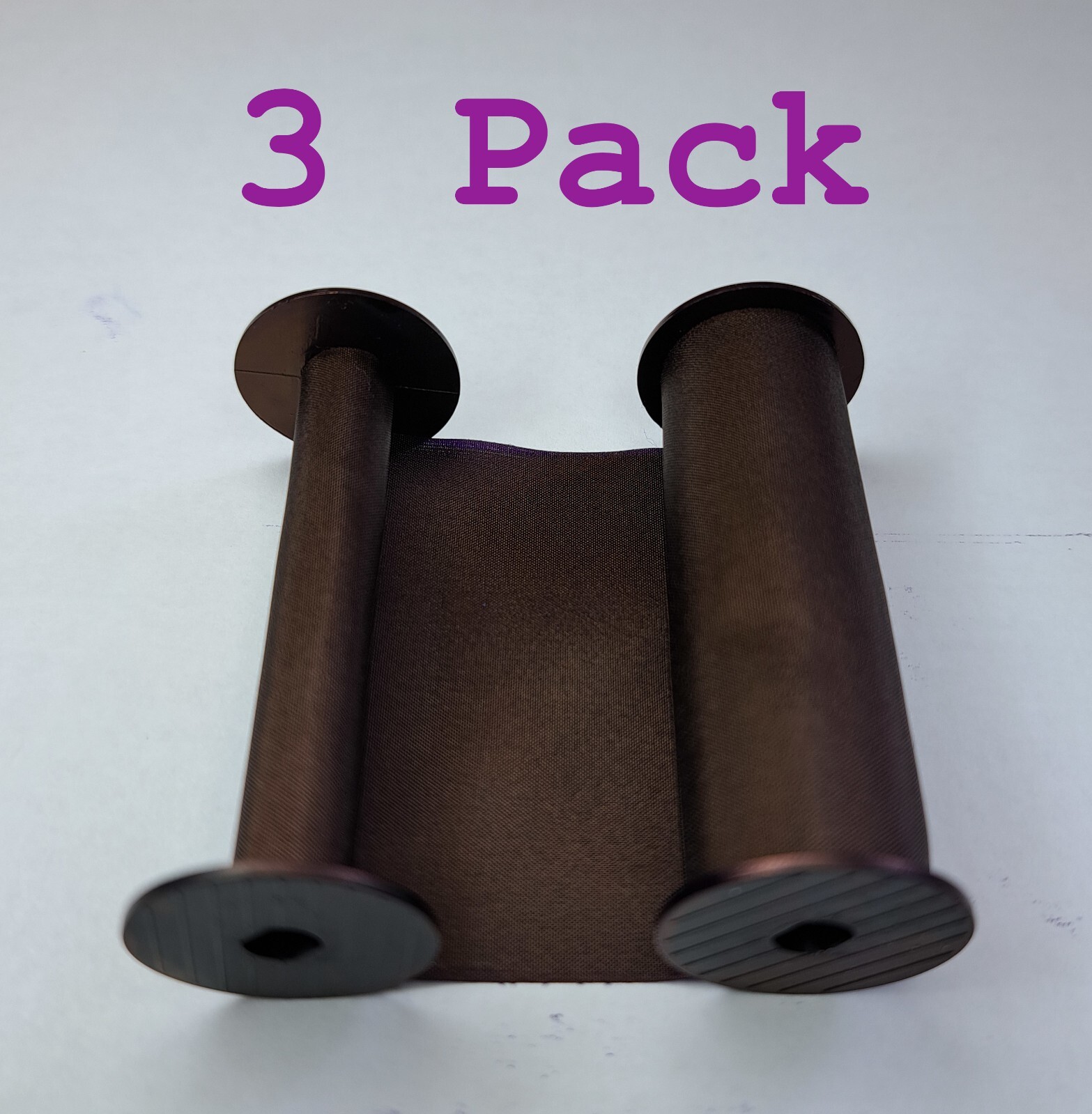 5650 Ribbons (3-Pack Purple Cotton) for Rapid Print, Widmer, Simplex