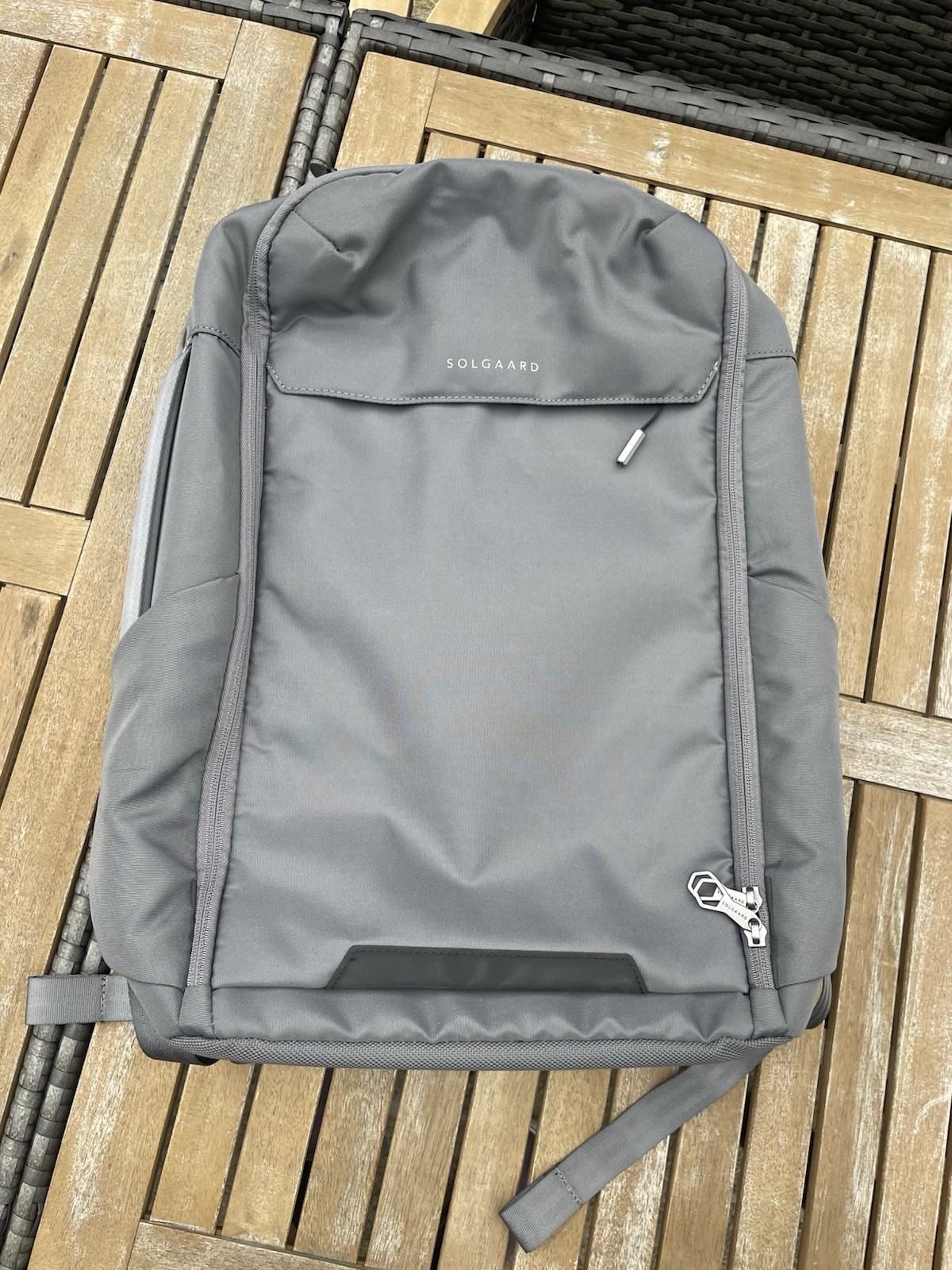Solgaard Venture Backpack  Gray Used Great Condition