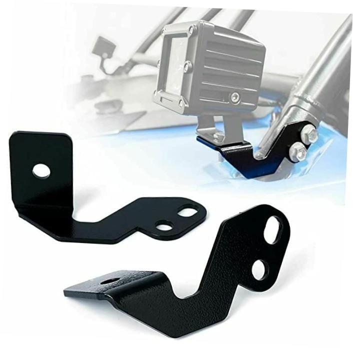 UTV Pod Light Brackets LED A-Pillar Light Mount for Polaris RZR XP Light Bars-1