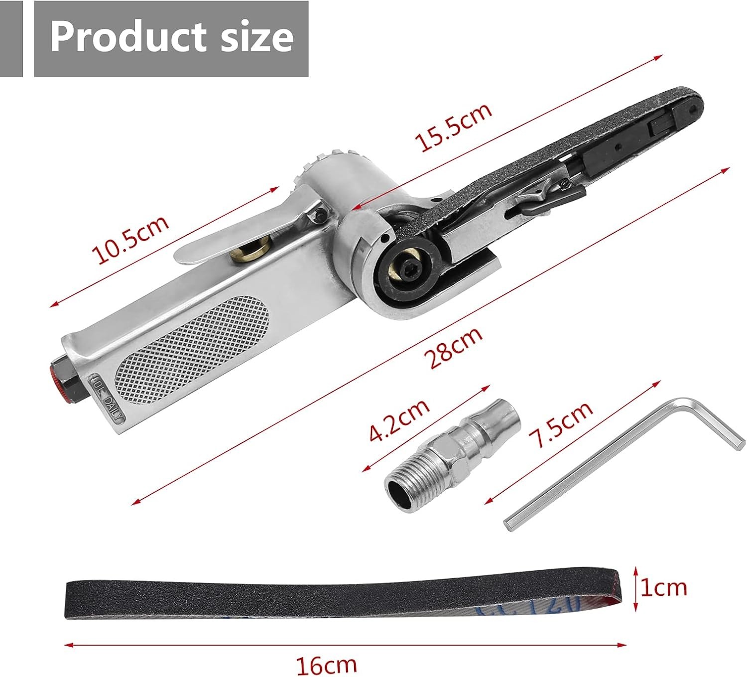 Mini Handheld Angle Grinder Industrial Pneumatic Tool Mini Air Belt Sander