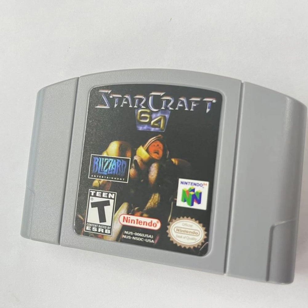 StarCraft 64 - Nintendo 64 (N64) Hard to find Tested and working Popular title