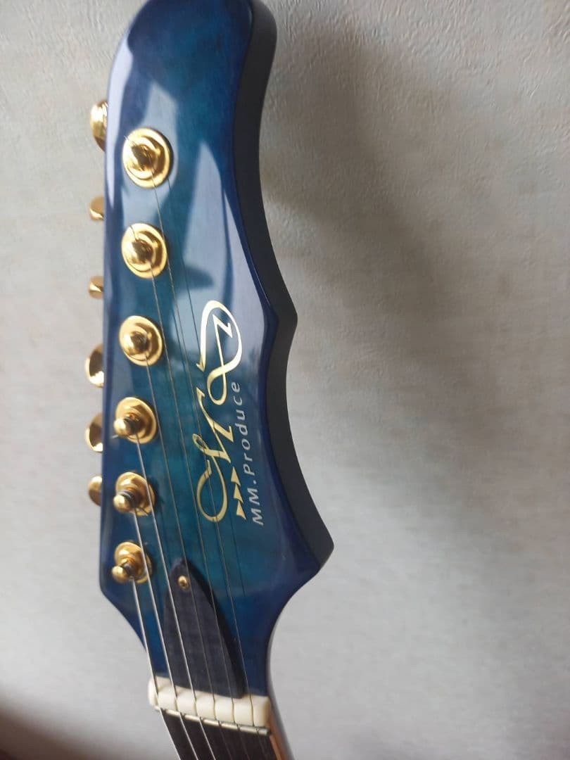 Md- Mm Produce Electric Guitar Blue
