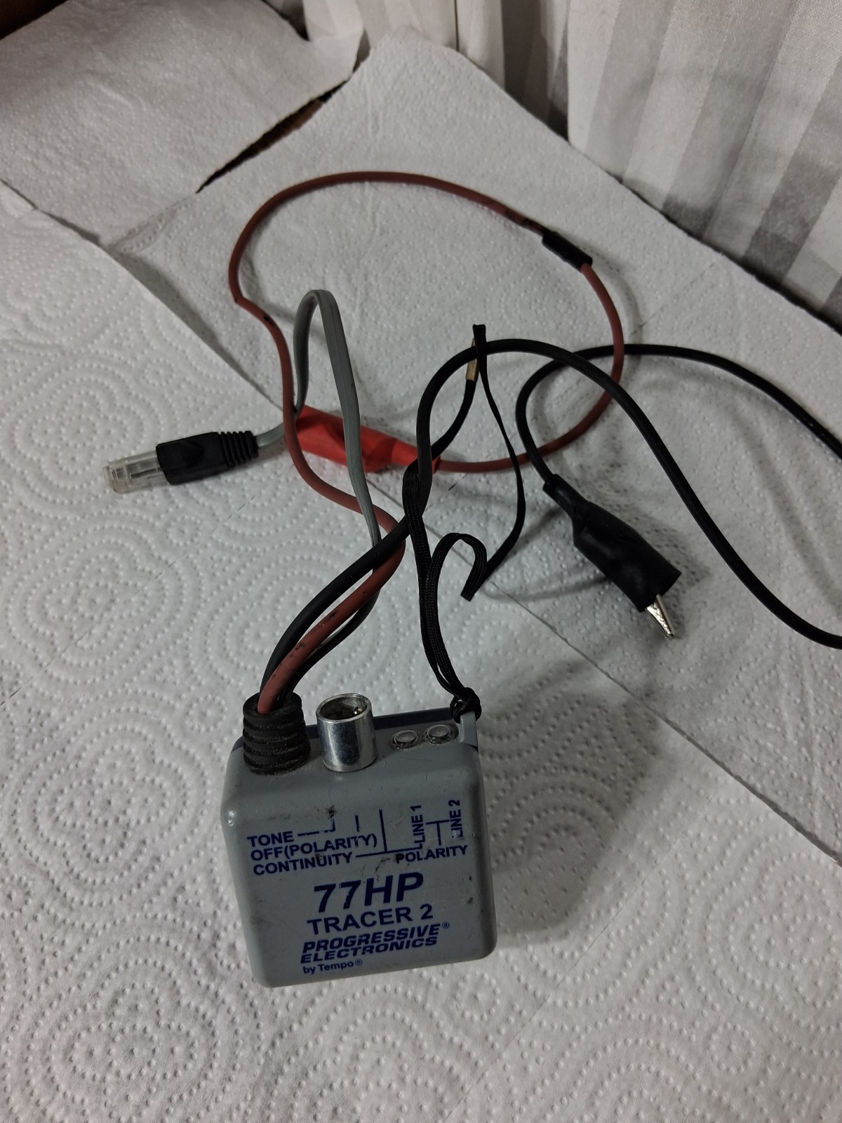 Progressive Tempo 200EP Inductive Amplifier 77HP Tracer 2 Tone Reciever Only B49