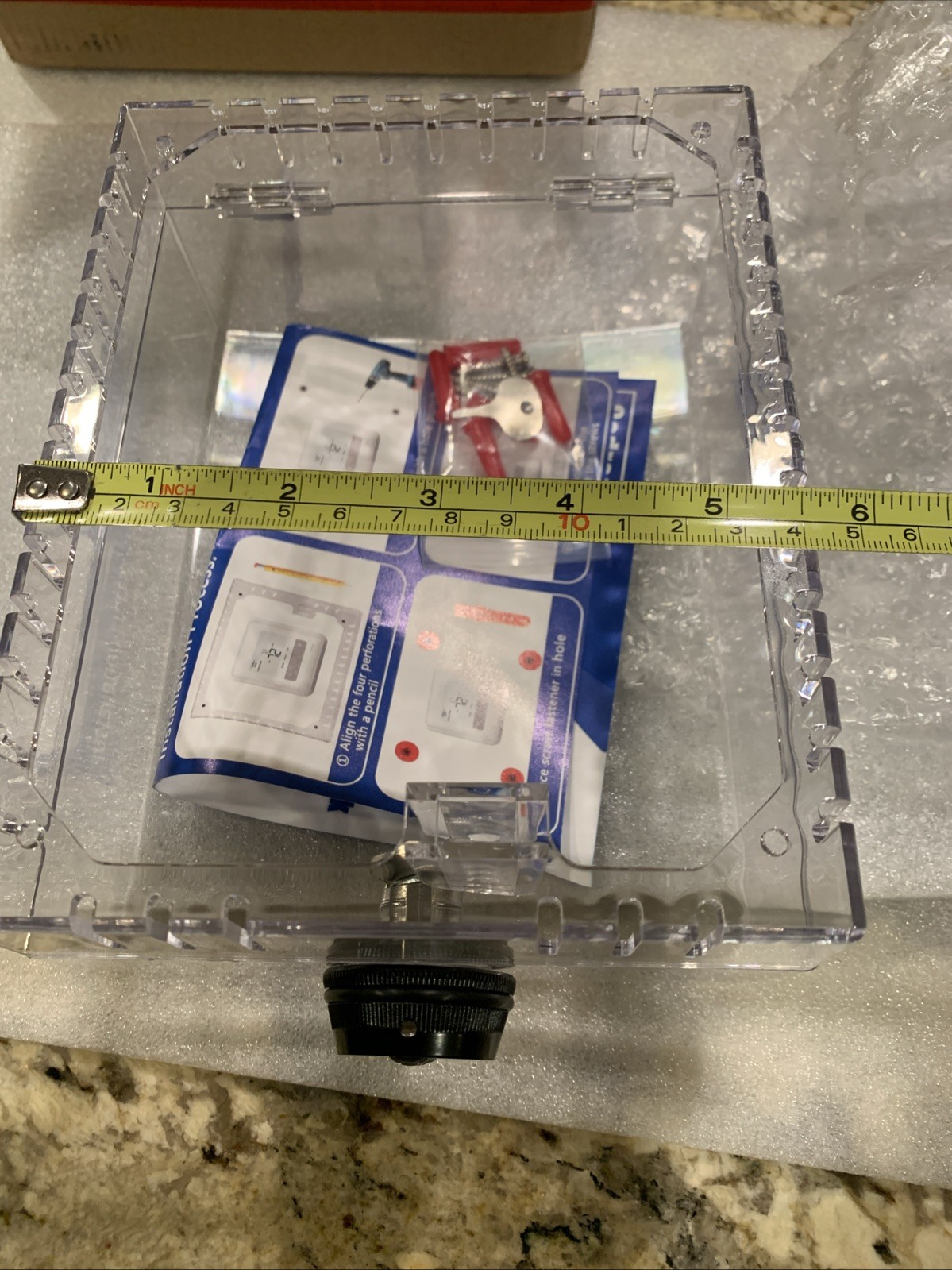 2 Pack Large Thermostat Guard /Lock Box W/Changeable Combination