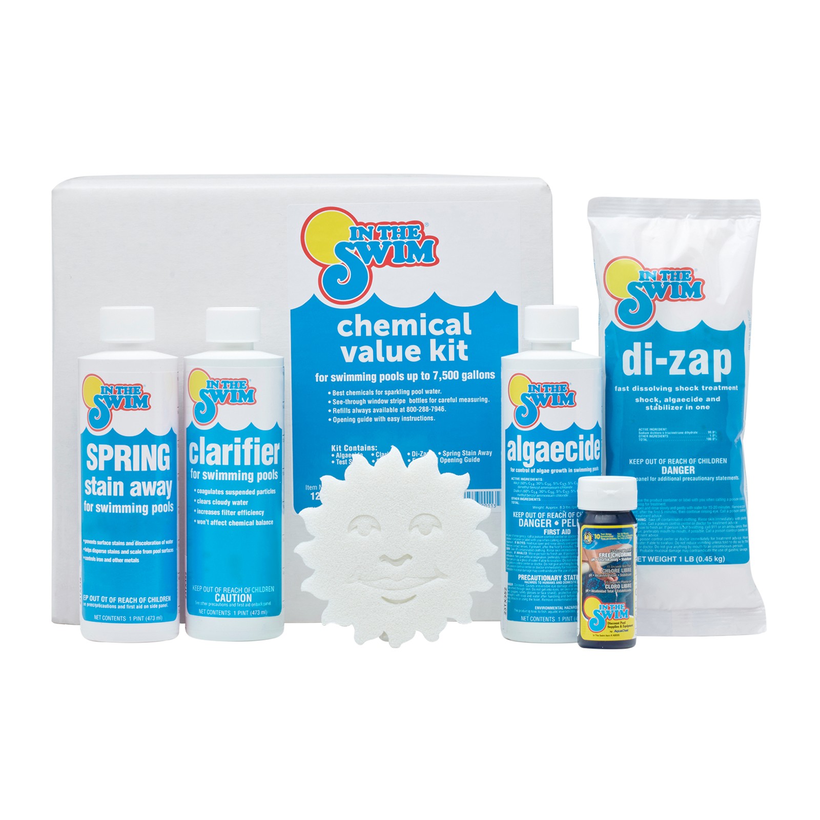 In The Swim Pool Chemical Value Kit - Above Ground and In-Ground Swimming Pools
