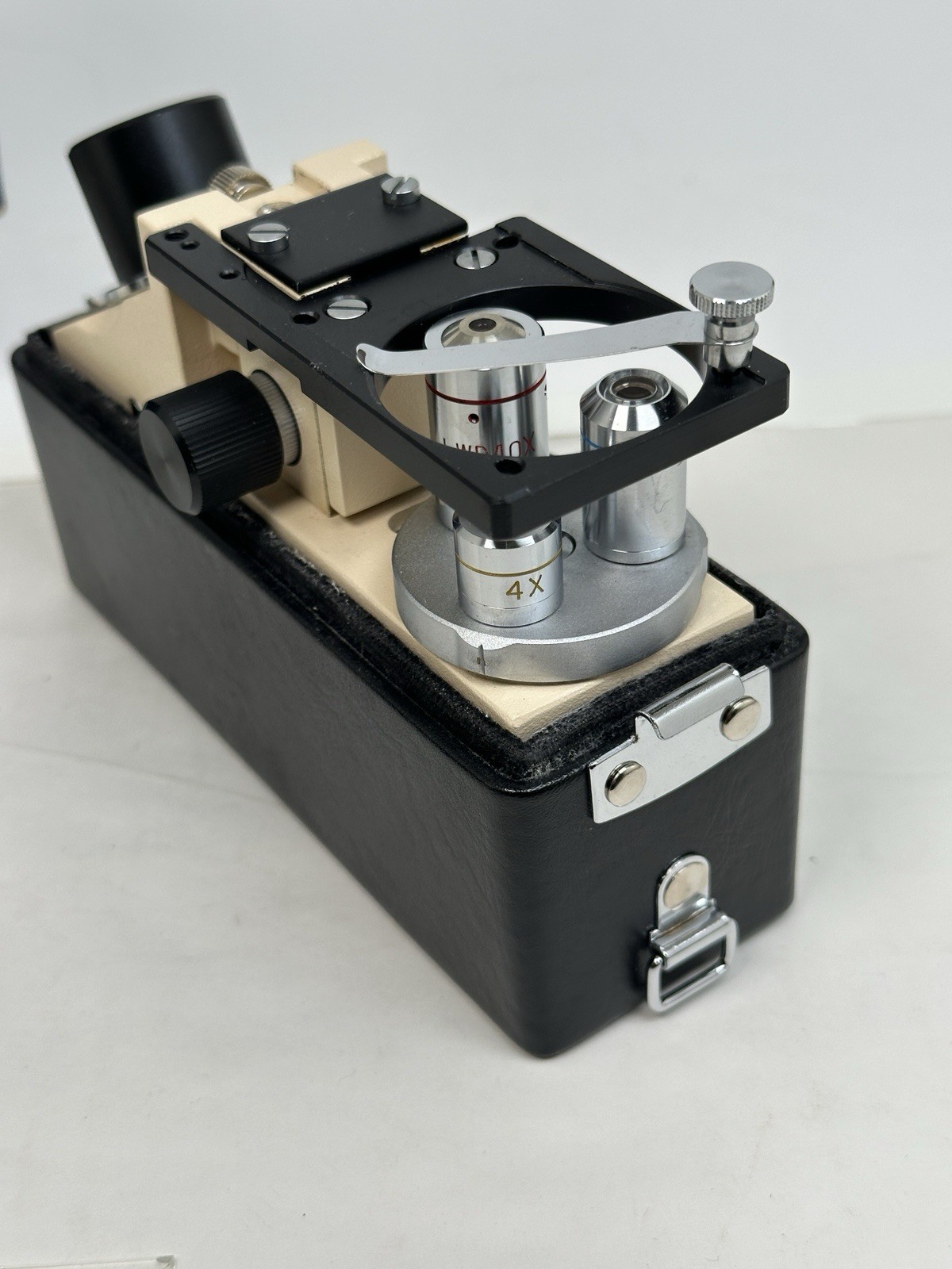 Swift FM-31 LWD Field-Master Microscope W/ Carry Case, Strap, Box + Manual MINT