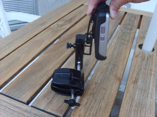 Golf Cart Mount 4 Golf Buddy Stop using the Cup Holder