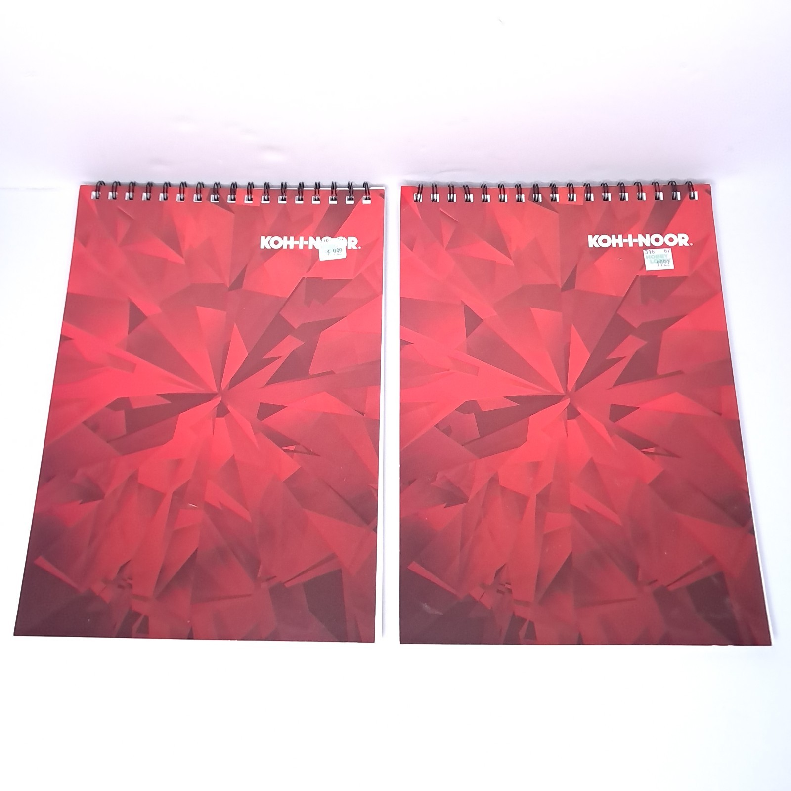 x2 Koh-I-Noor Sketch Pad 9"x12" 114 lb 185 GSM Top Wire Heavy Drawing