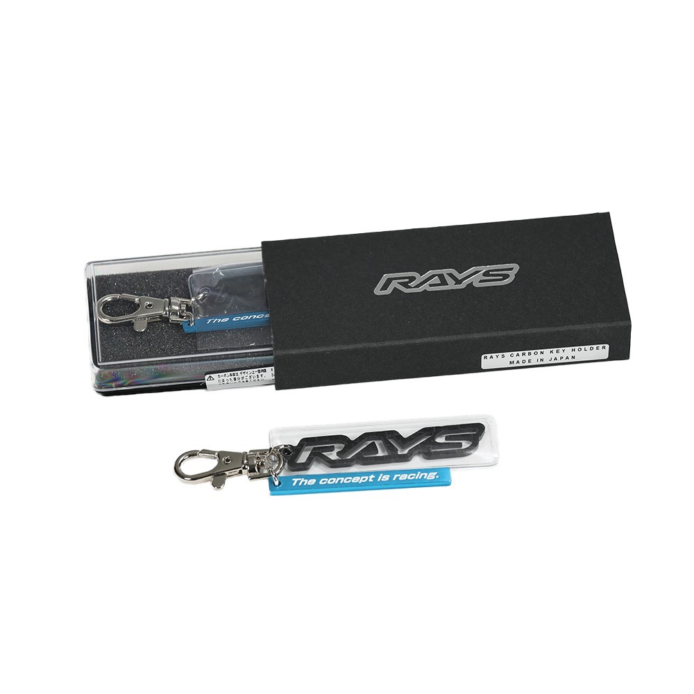 RAYS Official Goods & Accessories - Carbon Fiber Key Chain (74090200002CB)