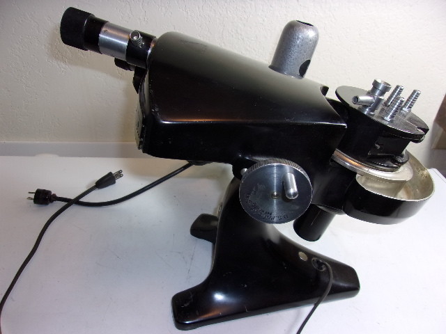 VINTAGE BAUSCH & LOMB MICROSCOPE PAT #2,080,841