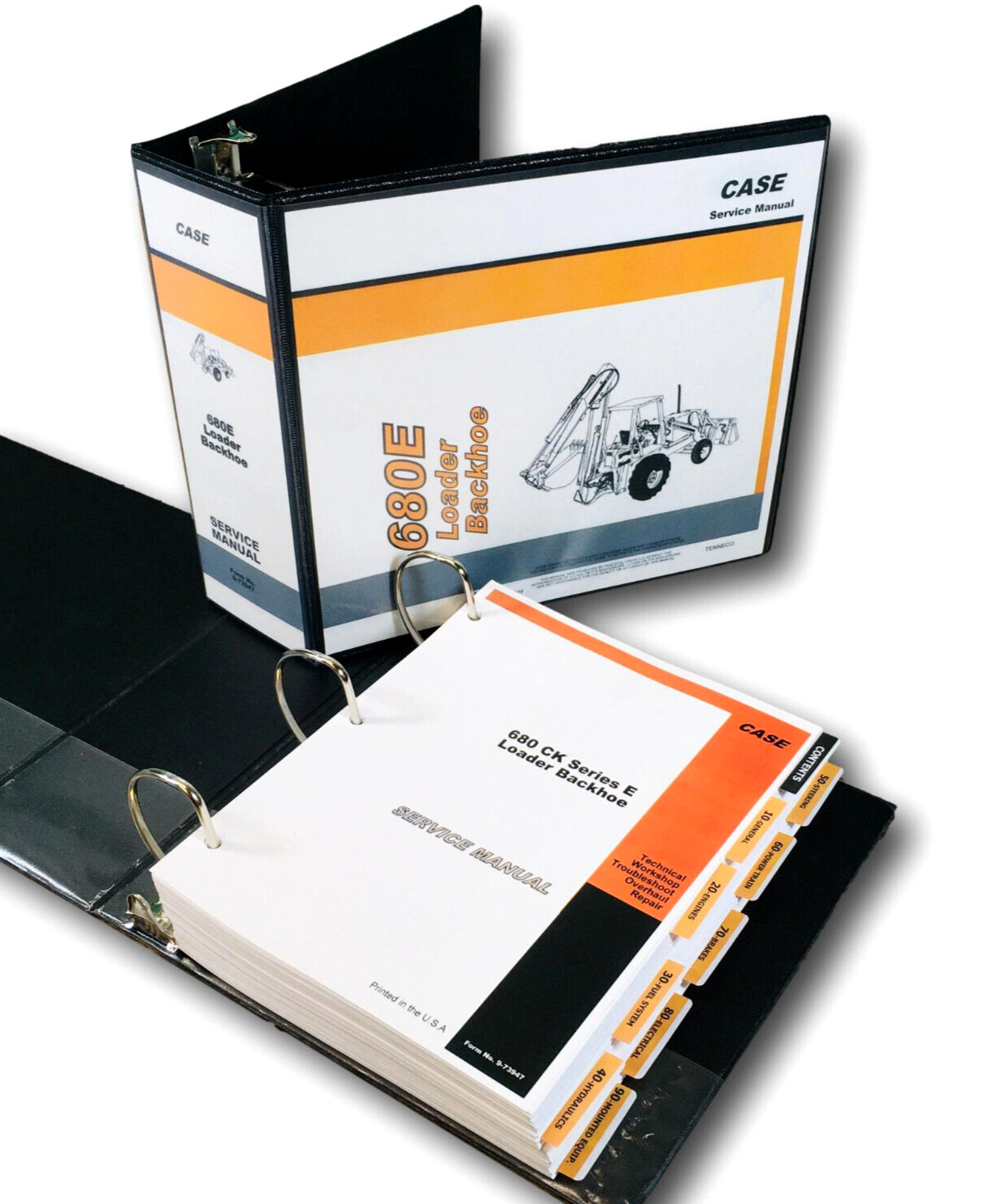 Case 680E 680Ck Series E Loader Backhoe Service Technical Manual Repair Shop