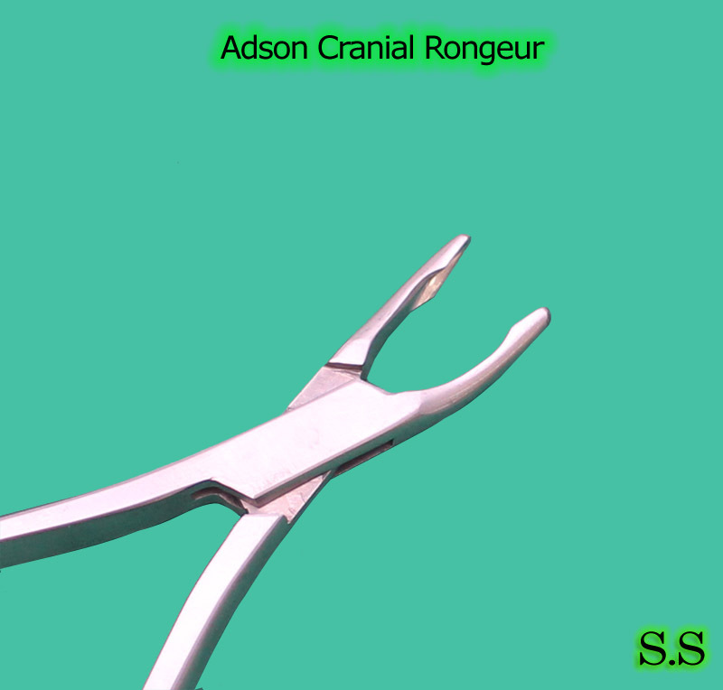 Adson Cranial Rongeur Curved Surgical Instruments
