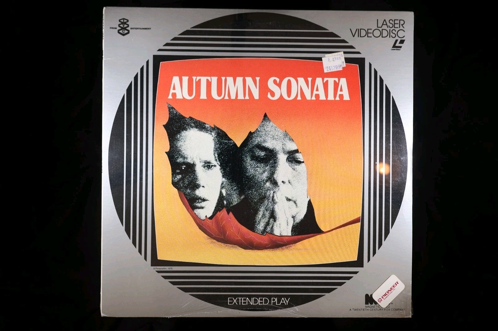 Autumn Sonata 9021-80 PG 1978 Magnetic Video Extended Play Laserdisc Videodisc