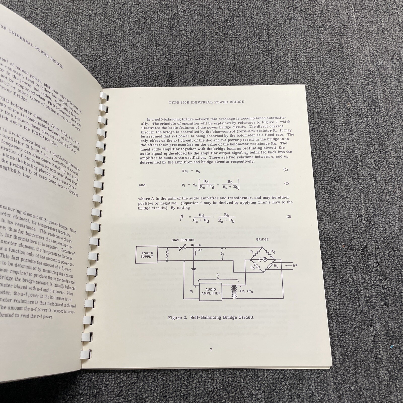 PRD Electronics Type 650-B Universal Power Bridge Operating Instruction 1961