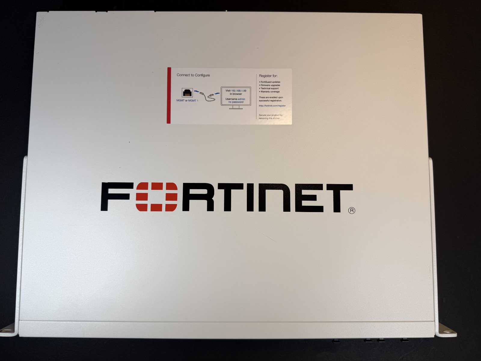 Fortinet FortiGate 501E FG-501E Firewall Dual PSU Tested NOT Registered