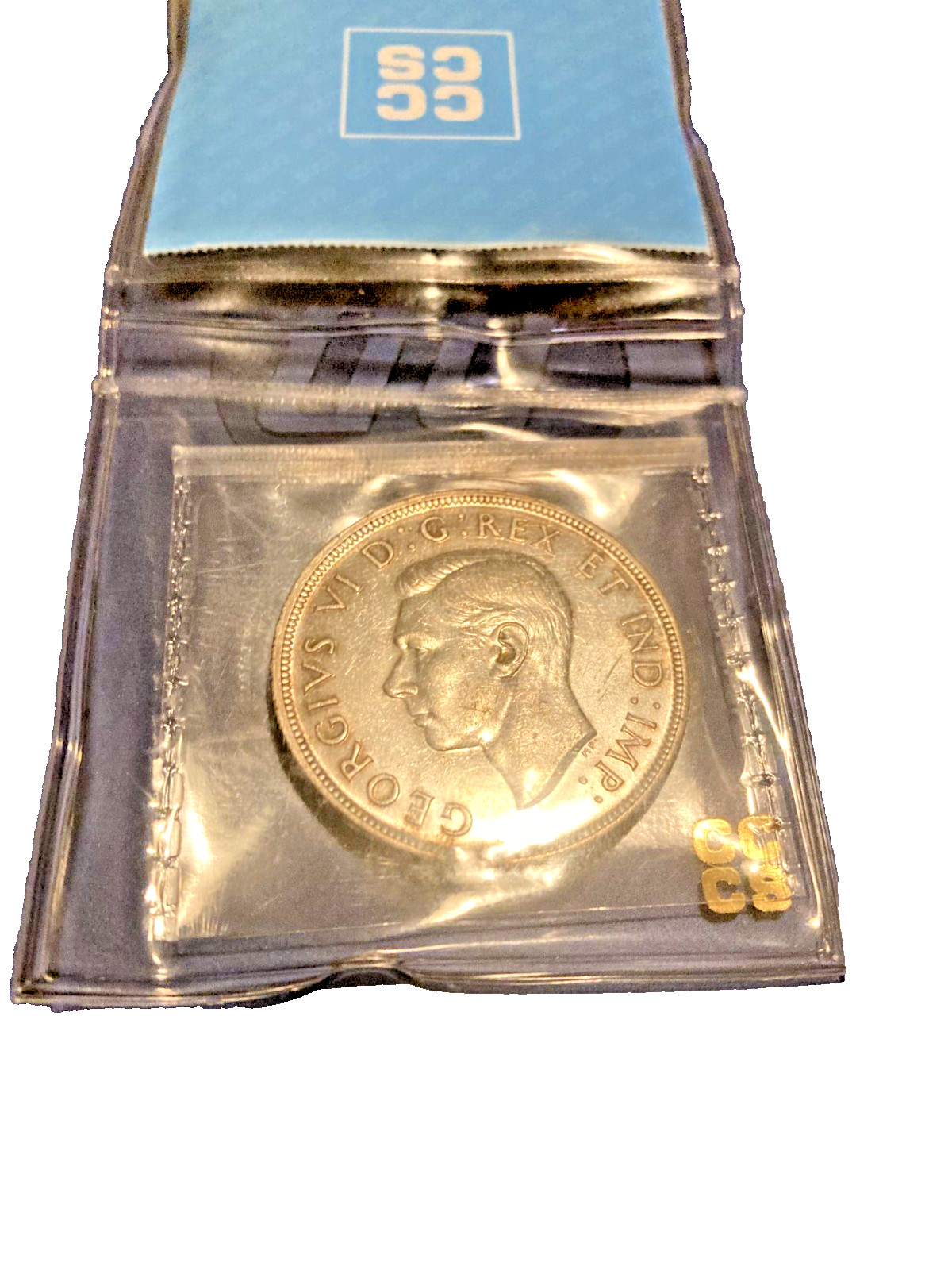 1947 $1 SILVER DOLLAR GEORGE VI CANADA CCCS MS BLUNT-7 Single HP