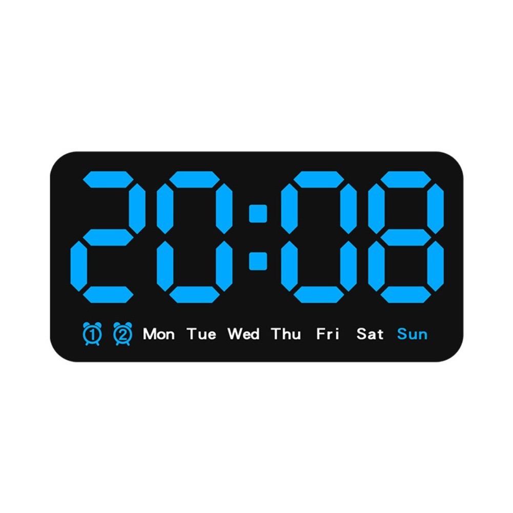 Dual Time Format Adjustable Brightness Customizable Environment Easy To Read