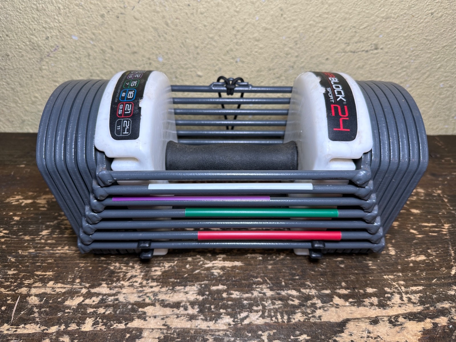 PowerBlock Sport 24 Adjustable Dumbbell 3–24 lb Single Weight