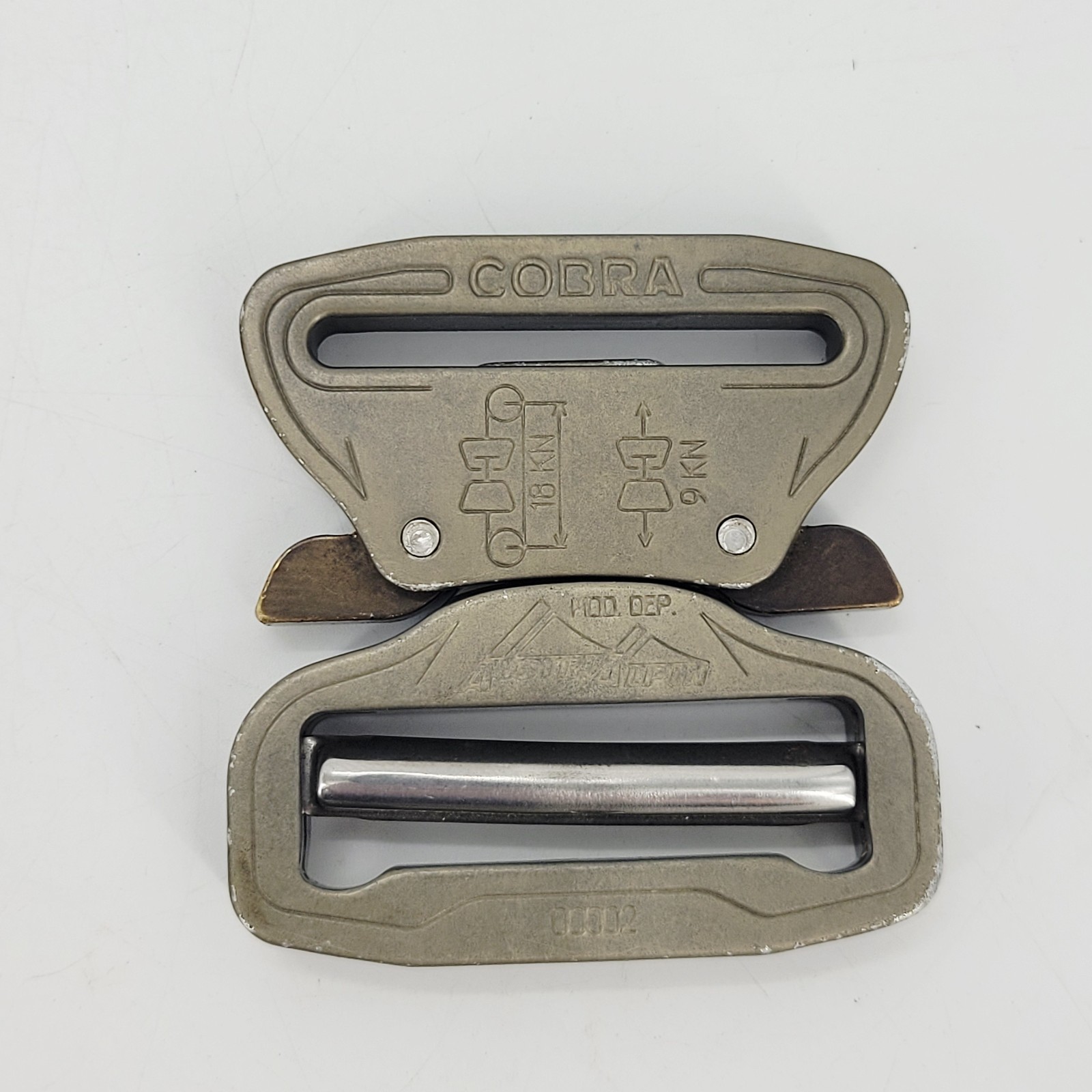 AustriAlpin Cobra Buckle Adjustable 1.75" 45mm Hard Coat XL Clips Mil-Spec