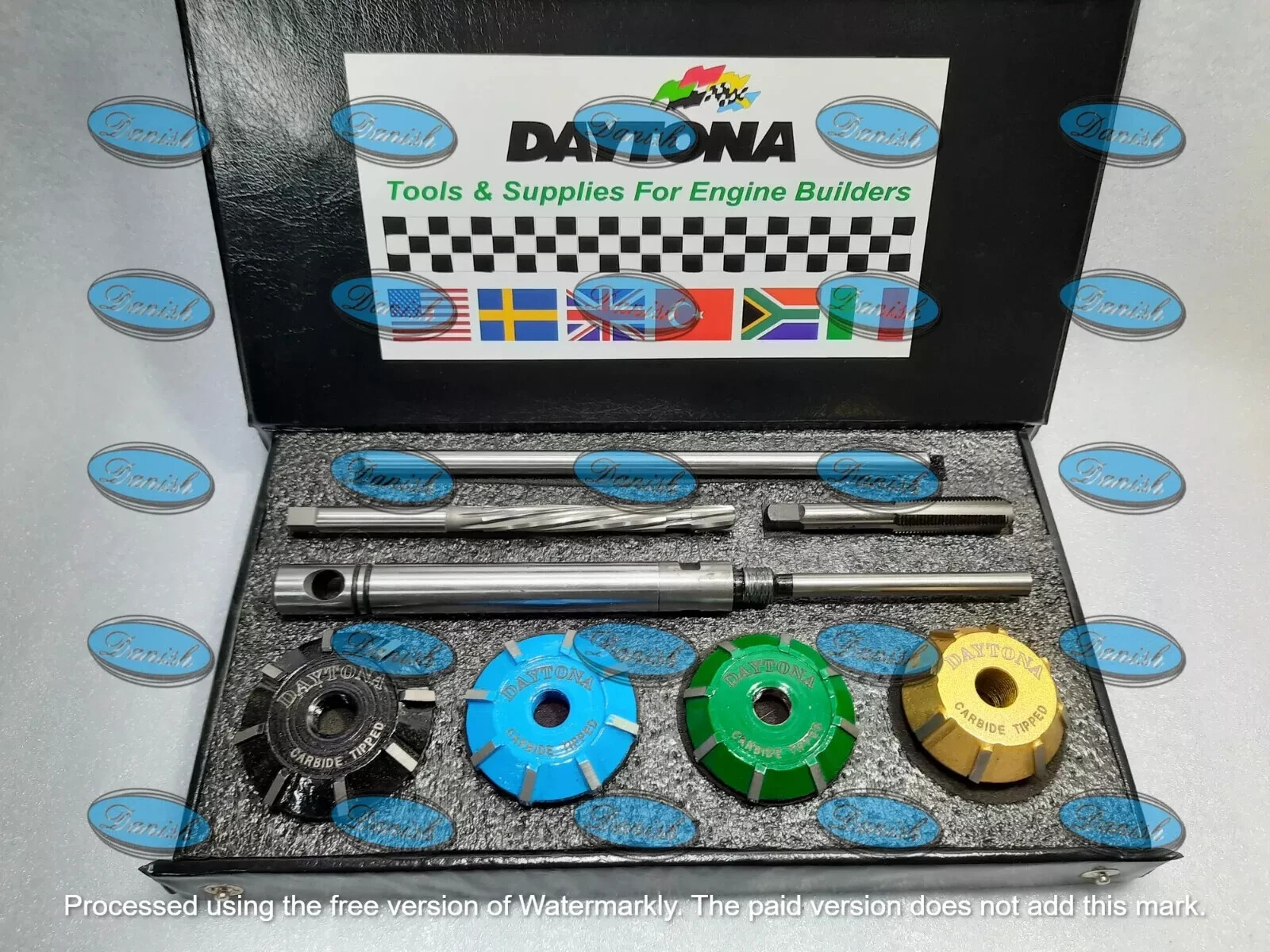 Mini Cooper R55 R56 R57 R58 VALVE SEAT CUTTER KIT CARBIDE TIPPED TARRIF PAID