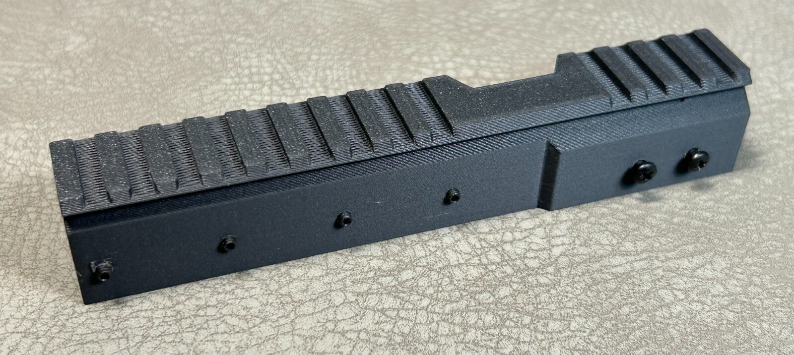 Scope Mount Rail Blue/Silver Streak, Benjamin 342 New Product