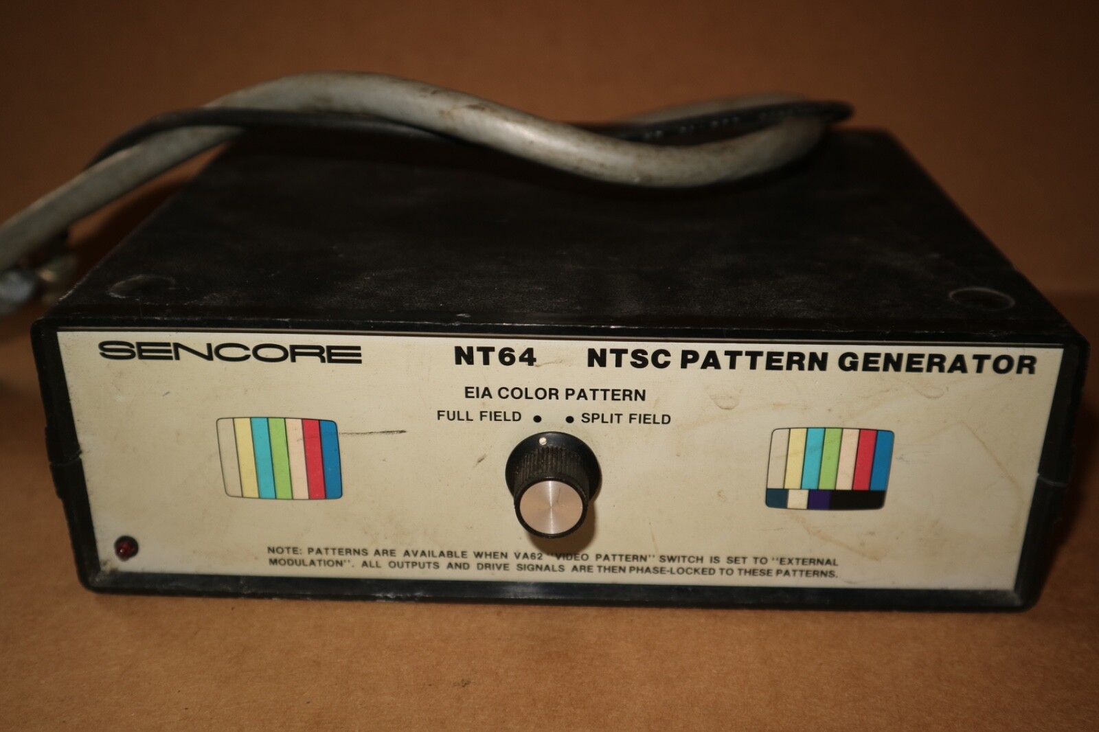 Vintage Sencore NT64 NTSC Pattern Generator AS IS