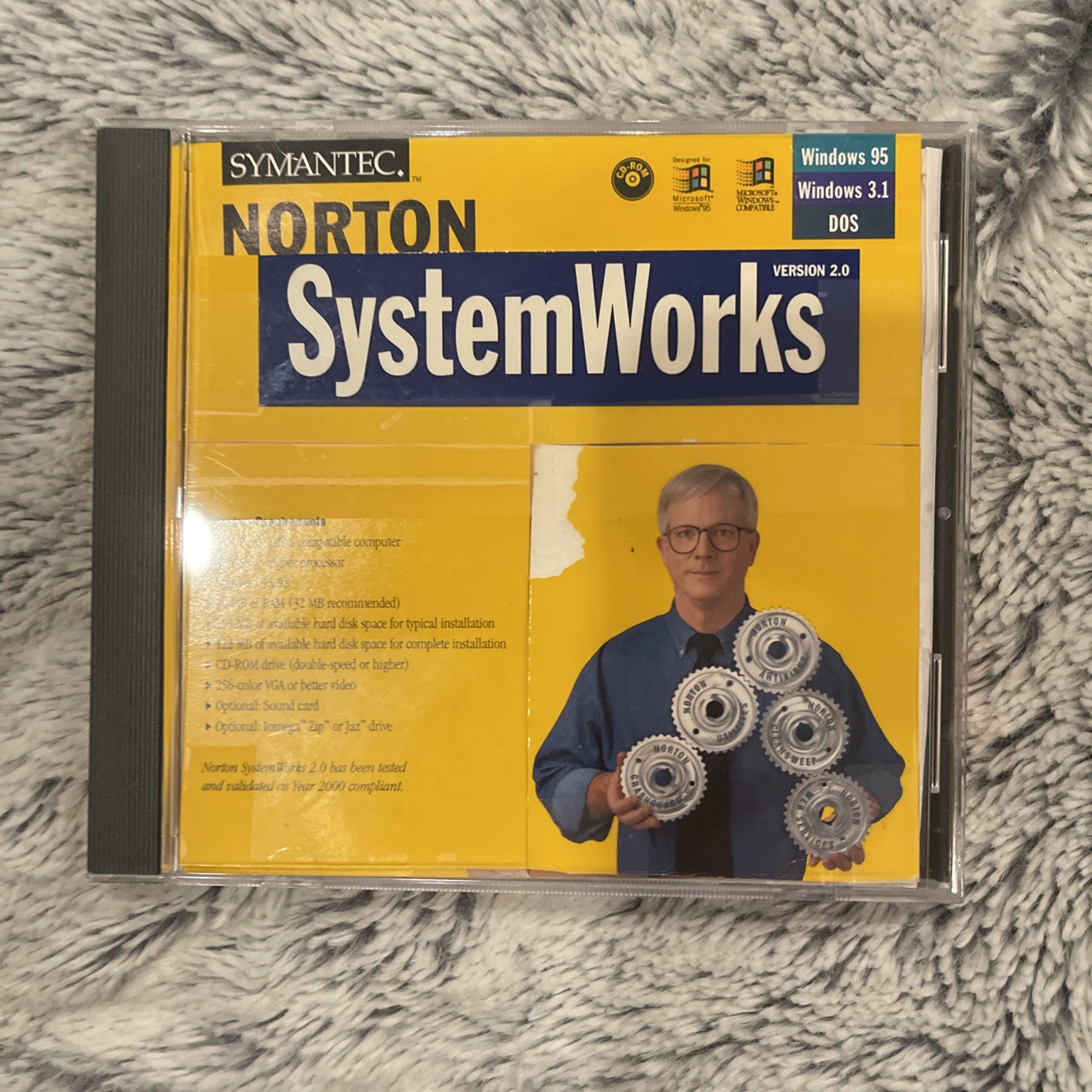 Norton Symantec SystemWorks 2001 Windows CD