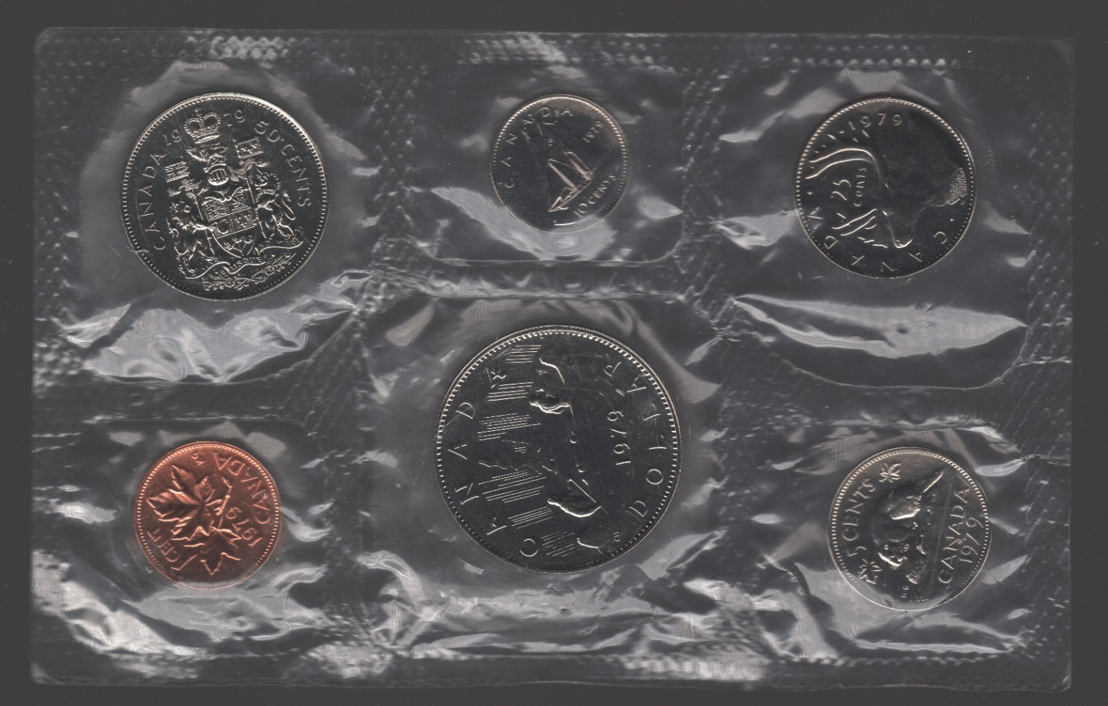 1979 Canada Mint Coin Set – Sealed Pack – Uncirculated Coins