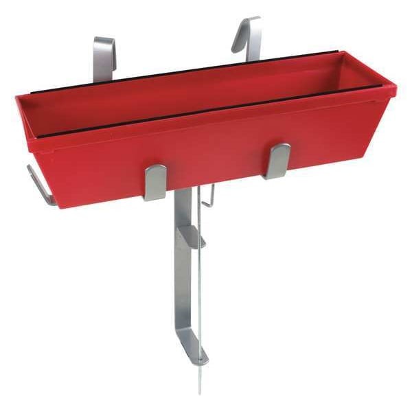 Kraft Tool Dw207 Holder, Mud Pan, 12In., Durable Aluminum