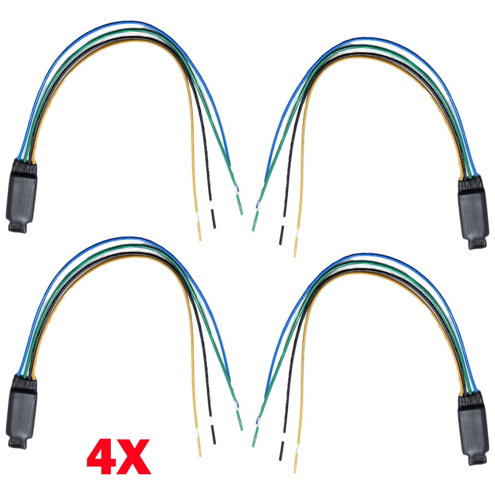 4x Brake Bypass For Alpine Kenwood Pioneer Video In Motion EASY INSTAL 4 Wires